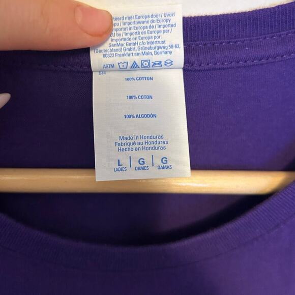 Niall Horan 'I heart' T-shirt with Irish heart Size L Purple - Picture 4 of 5